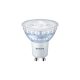 GU10 PAR16 LED izzó 6.7W = 90W 670lm 3000K Meleg 60° PHILIPS CorePro
