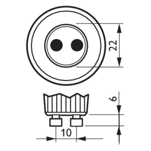 GU10 PAR16 LED izzó 6.7W = 90W 670lm 3000K Meleg 60° PHILIPS CorePro