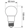 E27 A60 LED izzó 10W = 75W 1055lm 4000K semleges PHILIPS