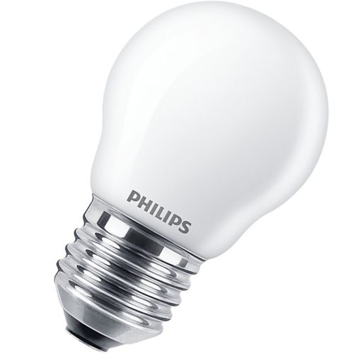 E27 P45 LED izzó 4,3W = 40W 470lm 2700K PHILIPS CorePro