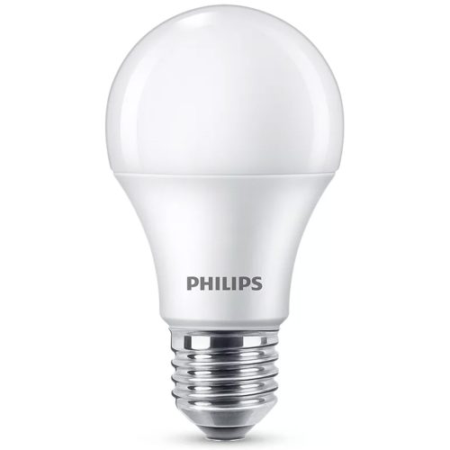 LED izzó E27 A60 9W = 65W 950lm 6500K Cold Milky PHILIPS