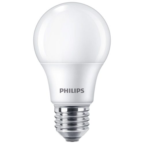 LED izzó E27 A60 8W = 60W 806lm 2700K meleg tejes PHILIPS