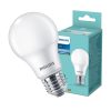 LED izzó E27 A60 8W = 60W 806lm 6500K Hideg 180° Philips