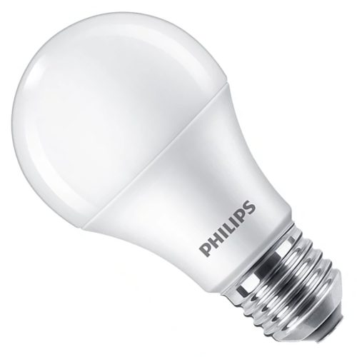 2PAK LED izzó E27 A60 8W = 60W 806lm 2700K Meleg PHILIPS