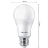 2x LED izzó E27 A67 13W = 100W 1521lm 4000K Semleges 180° Essential Philips