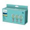 3PAK LED izzó E27 A60 8.5W = 75W 1055lm 2700K meleg izzószál PHILIPS