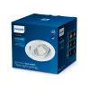 Süllyesztett LED 7W 420lm 2700K SceneSwitch fehér Pomeron Philips
