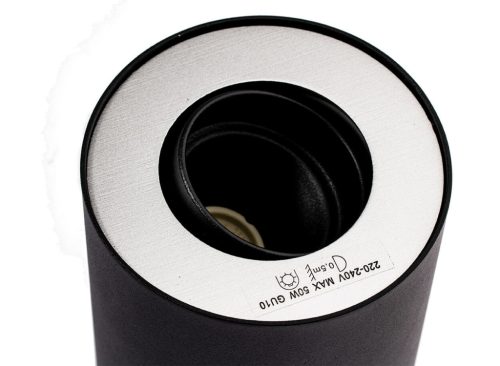 Felületre szerelt LED GU10 Philips myLiving Pillar Black 56330/30/PN