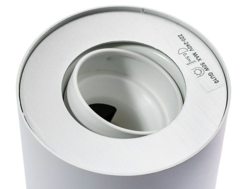 Felületre szerelhető LED GU10 lámpatest Philips myLiving Pillar White 56330/31/PN