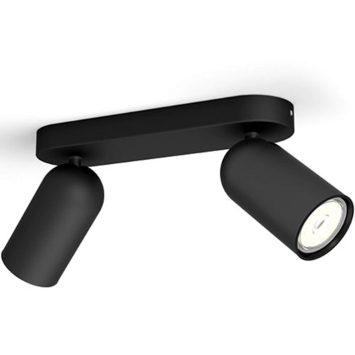 LED mennyezeti spotlámpa 2 x GU10 PHILIPS PONGEE 50582/30/PN