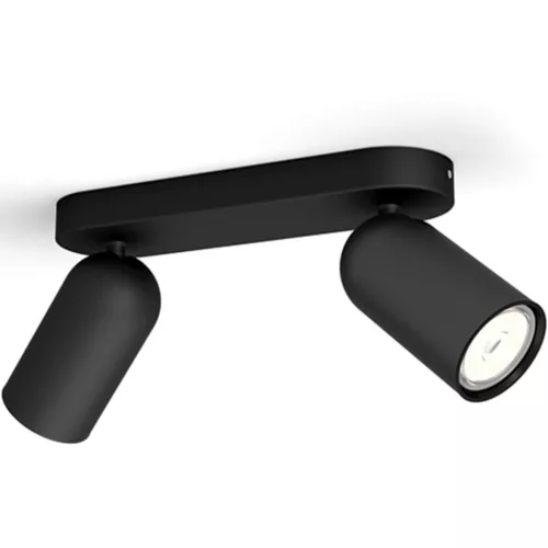 LED mennyezeti spotlámpa 2 x GU10 PHILIPS PONGEE 50582/30/PN