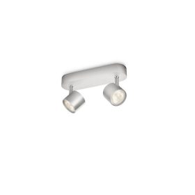   LED mennyezeti lámpa STAR 2x 4.5W 2700K szabályozható spotlámpa, mozgatható alumínium PHILIPS