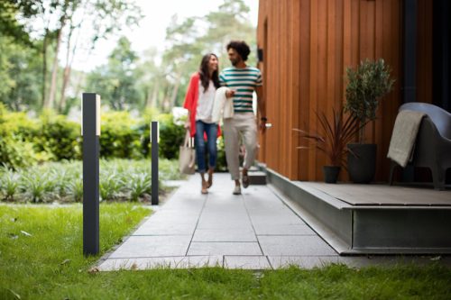 LED kerti lámpa kültéri STRATOSPHERE myGarden 2x4,5W 2700K IP44 oszlop 77cm antracit PHILIPS