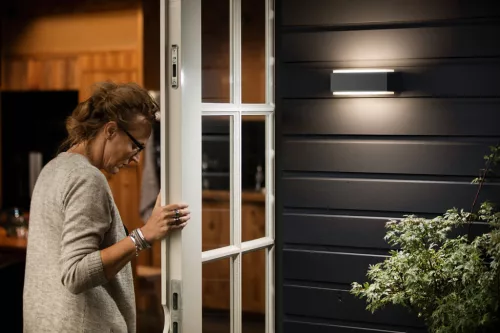 Kerti LED lámpa Homlokzati fali lámpa STRATOSPHERE myGarden 2x4.5W 2700K IP44 Felső-alsó antracit PHILIPS