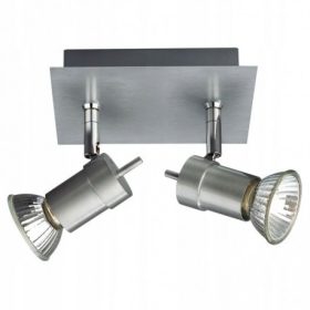  LED mennyezeti lámpa TITAN 2x GU10 spotlámpa, mozgatható alumínium PHILIPS