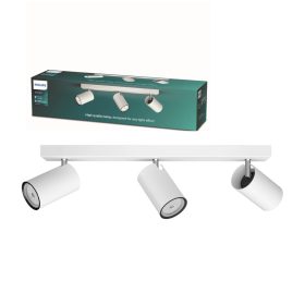   Felületre szerelhető LED mennyezeti lámpa SPOT halogén lámpatest 3x GU10 KOSIPO PHILIPS