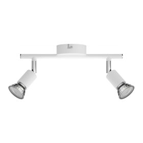   Mennyezeti lámpa LIMBALI 2x GU10 fali lámpa mozgatható spotlámpa fehér PHILIPS