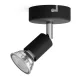 Mennyezeti lámpa LIMBALI GU10 Fali lámpa Mozgatható spotlámpa Fekete PHILIPS
