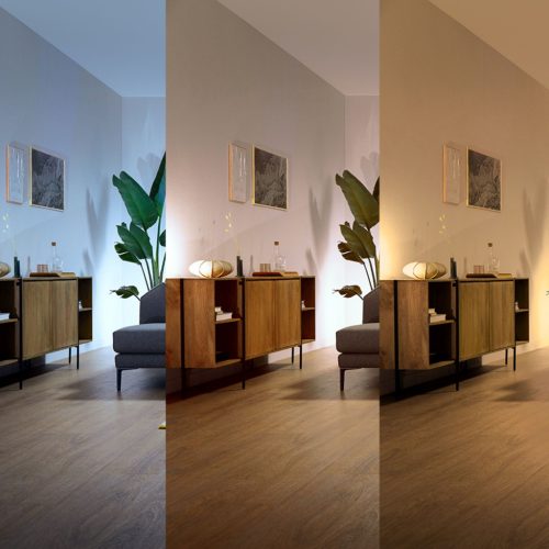 Mennyezeti lámpa Mennyezeti ventilátor LED 28+35W 4500lm 2700-5500K Fekete Bliss Philips