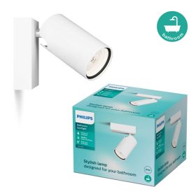 Fali lámpa GU10 IP44 fehér Kosipo Philips