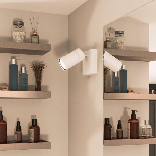 Fali lámpa GU10 IP44 fehér Kosipo Philips