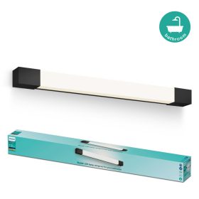   Tükörlámpa LED 10W 1500lm 2700K 62cm IP44 Fekete Rover Philips