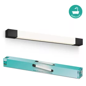   Tükörlámpa LED 10W 1500lm 2700K 62cm IP44 Fekete Rover Philips