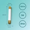 Tükörlámpa LED 5W 730lm 2700K 44cm IP44 Copper Rover Philips