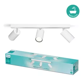   Mennyezeti lámpa Spotlámpa 3x GU10 IP44 Kosipo Fehér Philips