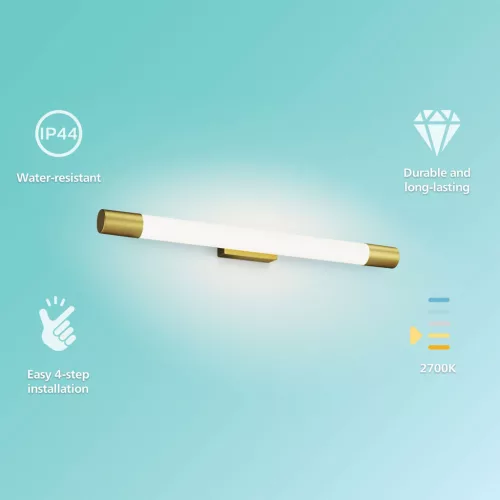 Tükörlámpa LED 10W 1500lm 2700K 60cm IP44 Copper Rover Philips