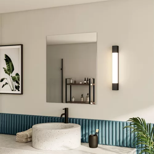 Tükörlámpa LED 5W 730lm 2700K 44cm IP44 Fekete Rover Philips