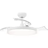 Mennyezeti ventilátor 35W 106cm lámpa mennyezeti plafon LED 32W 4500lm 2700-5500K CCT fehér távirányító Solr Philips