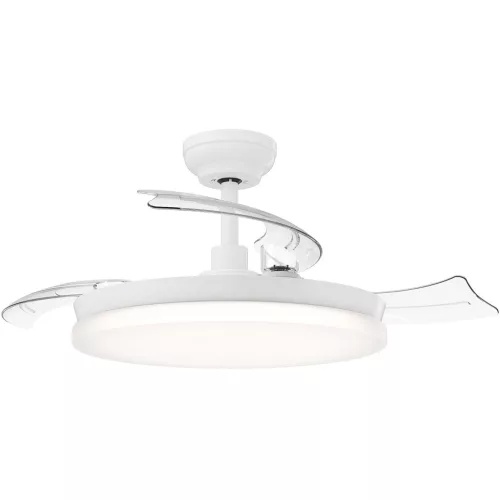Mennyezeti ventilátor 35W 106cm lámpa mennyezeti plafon LED 32W 4500lm 2700-5500K CCT fehér távirányító Solr Philips