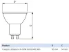 GU10 LED izzó 4.6W = 50W 390lm 4000K Semleges 36° PHILIPS