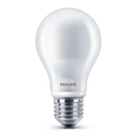 LED izzó E27 A60 7W = 60W 806lm 2700K Meleg 300° PHILIPS