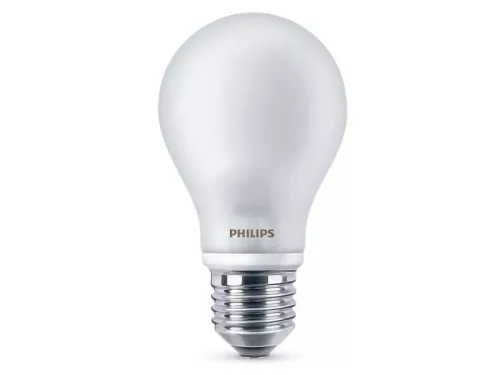 LED izzó E27 A60 7W = 60W 806lm 2700K Meleg 300° PHILIPS
