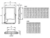 LED reflektor 50W 6000lm 3000K/4000K/6500K IP65 mozgásérzékelővel Fekete PHILIPS LEDINAIRE