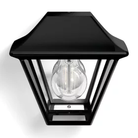   Kerti LED lámpa homlokzati fali lámpa ALPENGLOW myGarden E27 IP44 Lámpás fekete PHILIPS