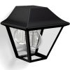 Kerti LED lámpa homlokzati fali lámpa ALPENGLOW myGarden E27 IP44 Lámpás fekete PHILIPS