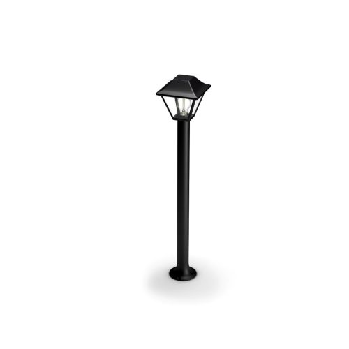Kerti LED lámpa kültéri ALPENGLOW myGarden E27 IP44 oszlop 90cm Lámpás fekete PHILIPS