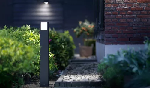 LED kerti lámpa kültéri ARBOR myGarden 6W 4000K IP44 oszlop 77cm antracit PHILIPS