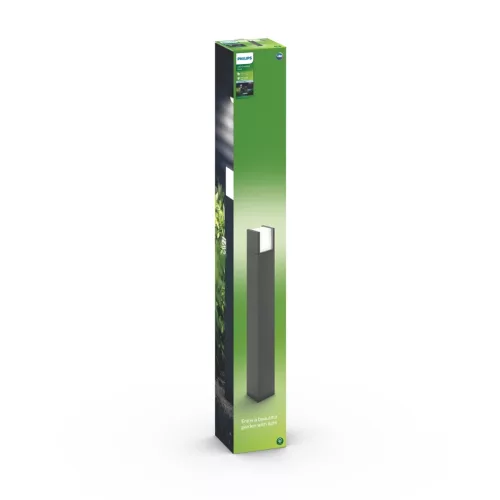 LED kerti lámpa kültéri ARBOR myGarden 6W 4000K IP44 oszlop 77cm antracit PHILIPS