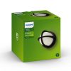 Kerti LED lámpa, homlokzati fali lámpa, ASTILBE myGarden E27 IP44, kerek, fekete-fehér, PHILIPS