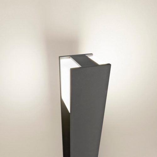 LED kerti lámpa kültéri BRIDGE myGarden E27 IP44 oszlop 40cm antracit PHILIPS