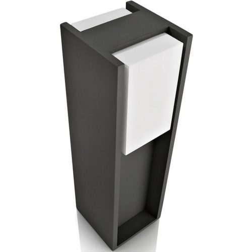 LED kerti lámpa kültéri BRIDGE myGarden E27 IP44 oszlop 40cm antracit PHILIPS