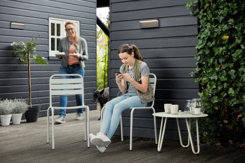 Kerti lámpa LED homlokzati fali lámpa BUSTAN myGarden 2x4,5W 2700K IP44 Antracit PHILIPS