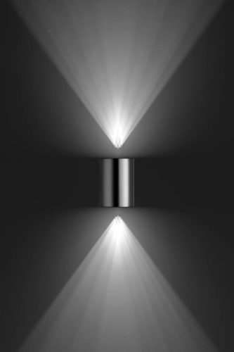 Kerti LED-es lámpa homlokzati fali lámpa BUXUS myGarden 2x4,5W 2700K IP44 felső-alsó ezüst PHILIPS