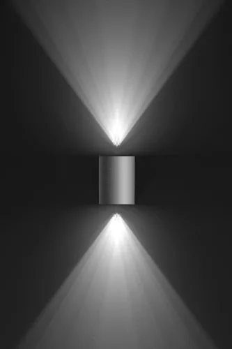 Kerti LED lámpa Fali lámpa Homlokzat CISTUS myGarden 2x4.5W 2700K IP44 Felső-alsó ezüst PHILIPS