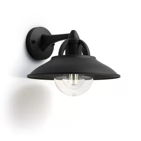   Kerti LED fali lámpa CORMORANT myGarden E27 IP44 Fekete PHILIPS