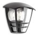 Kerti LED lámpa Homlokzati fali lámpa CREEK myGarden E27 IP44 Lantern Fekete PHILIPS